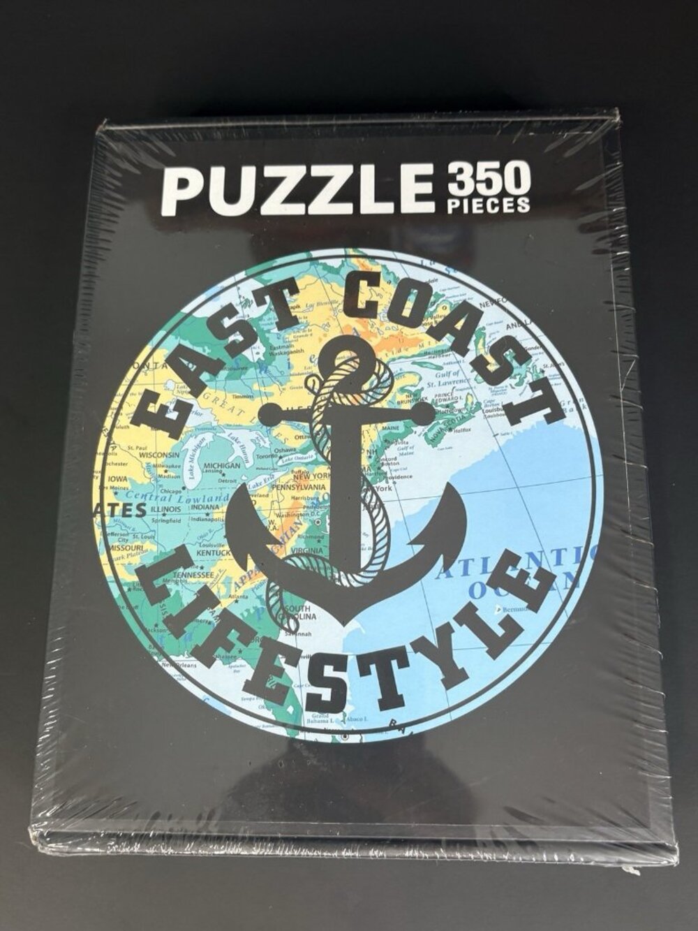 East Coast Lifestyle Limited Edition Puzzle 350 Pieces Round 18” Diameter 2022